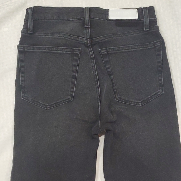 Re/Done Black Ankle & Cropped Jeans - Picture 9 of 11